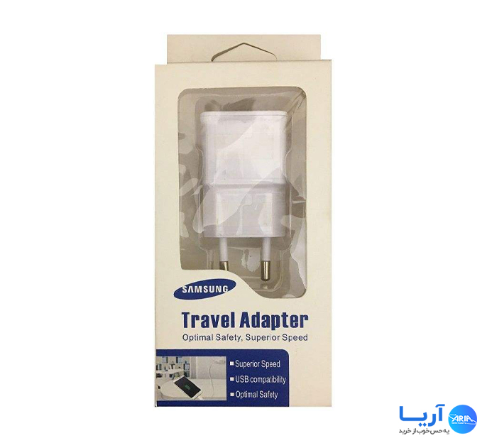 قیمت و خرید شارژر دیواری سامسونگ 5 وات مدلETA-U90EWE | فروشگاه آریا